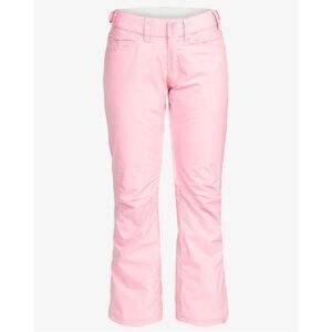 ROXY Tailored Backyard Snow Pants in Pink Frosting Extra Large XL NWT